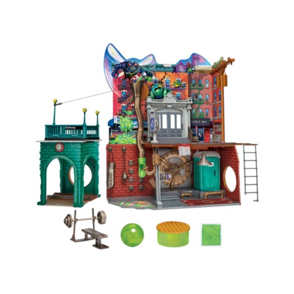 Teenage Mutant Ninja Turtles Mutant Mayhem Sewer Lair Playset by Playmates - Picture 7 of 7